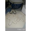 YNGLLC Gingerbread Man Outline Fairy Tale Christmas Character Cookie Cutter,