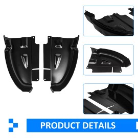 WenQi Cab Corners For 02 - 08 Dodge Ram Quad Cab 1500 2500 3500 PAIR rust repair