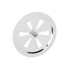 Butterfly Vent 304 Stainless Steel Cabin Round Louver Air Vent