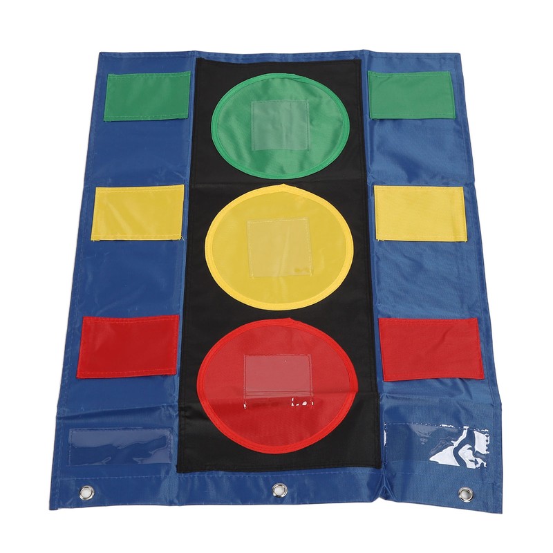 Stoplight Learning Pocket Chart Dry Erase Cards Pen Behavioral Management