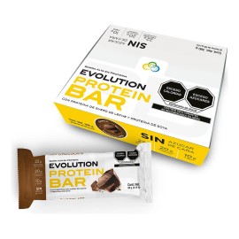 Evolution Barra De Proteina Protein Bar Chocolate 65 G, 6 Pz Sabores