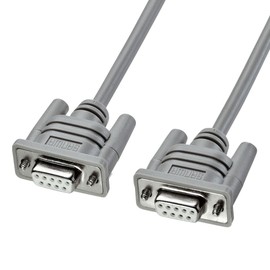 sanwasapurai – RS-232 °C Cable (Cross) Light Gray , ligjt grey