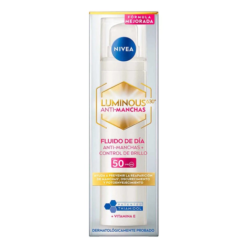 Fluido Cellular Luminous 630 Antimanchas Fps 40ml Nivea Todo Tipo