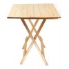Didakta Mesita Armable De Madera, Plegable Mesa De Servicio 75x56x57
