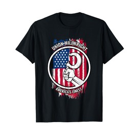 Union Millwright Tshirt American Mens Gifts for Millwrights T-Shirt