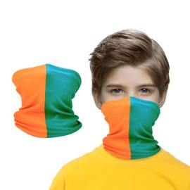 KATELUO Children's Multifunctional Scarf, Winter Multifunctional Scarf, Multifunctional Scarf, Headscarf, Breathable Tube Scarf, Elastic Headband, Bandana for Children, Cycling, Running