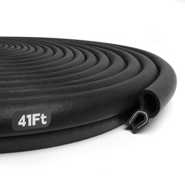 DGSL Car Door Seal Strip, Door Weather Stripping with Top Bulb Automotive Weather Stripping for Cars, Boats, RVs, Trucks, and Home Applications (41Ft)