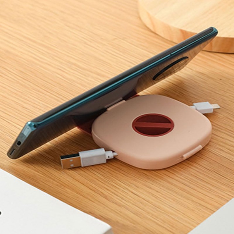 JINXUANXUDYL Data Cable Storage Boxes Multi-Purpose Cable Winder Cable Rotatable