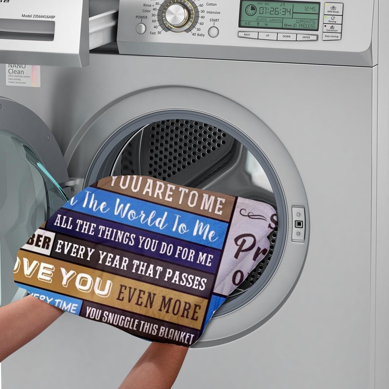 Dad Blankets from Daughter Son, Mens Gifts for Christmas,white Elephant