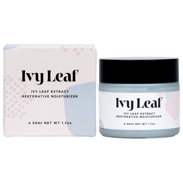 Ivy Leaf Restorative Skin Moisturizer - Authentic Made in Korea Skin Care with Ivy Leaf Extract, Hyaluronic Acid, and SPF 20 - Cruelty Free and Vegan