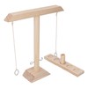 Hook and Ring Game Beautiful Wooden Interactive Desktop Toss Game