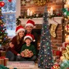 5FT Pop Up Christmas Tree with 90 LED Lights, Collapsible