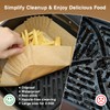 Air Fryer Paper Liners Square 6.5inch 200pcs