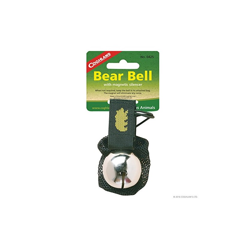 proposed Coghlan's Bear Bell w/Silencer - 0425, Pack of 2