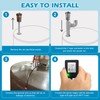 Powered Anode Rod Compatible with Bradford White Water Heater, Titanium