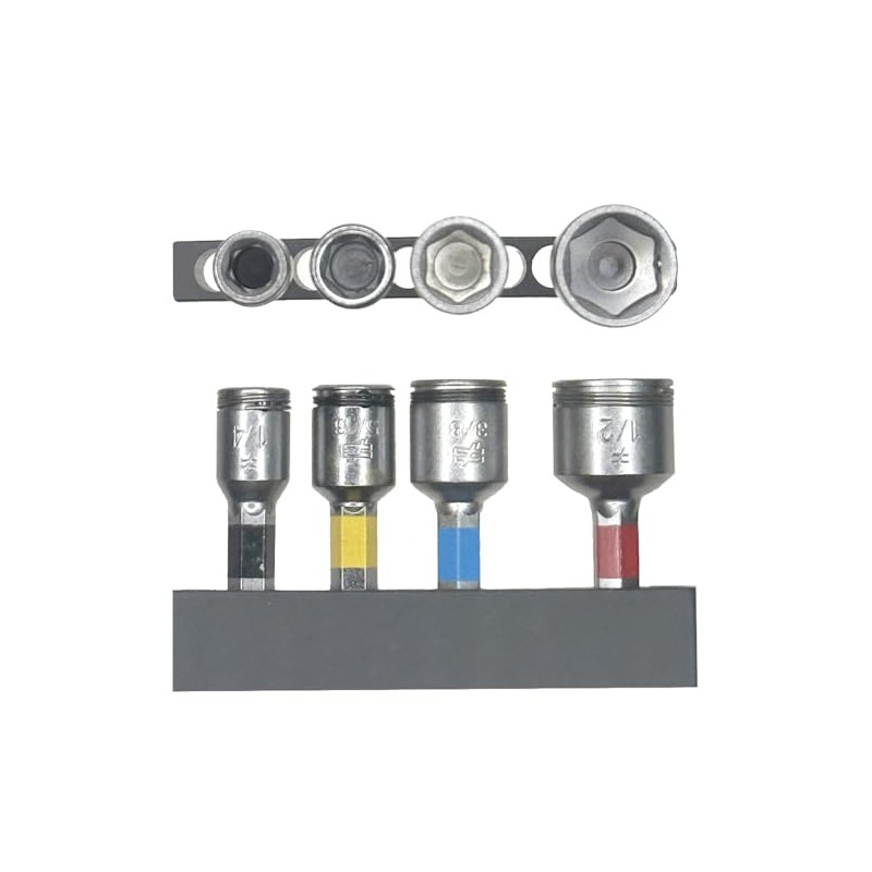 Simpson Strong-Tie BITHEX-KIT - Non-Magnetic Hex Driver Bits, 1/4", 5/16",