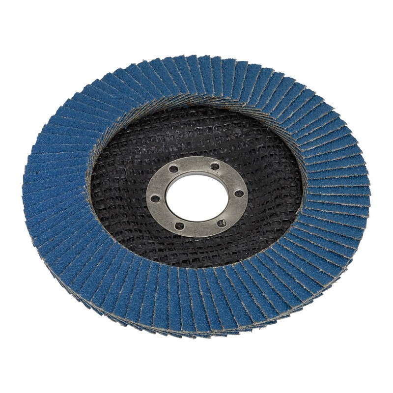 Sealey FD12580 Flap Disc Zirconium Ø125mm 22mm Bore 80Grit