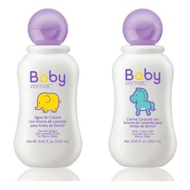 AGUA DE COLONIA DE LAVANDA Y CREMA DE LAVANDA PARA BEBÉ HIPOALARGÉNICO RUTINA DE DESCANSO PROFUNDO PARA TU BEBÉ EXCLENTE Y EXQUISITO AROMA