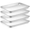 CEKEE 4 Pack Baking Pans Set, Nonstick Stainless Steel Cookie