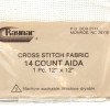 Raymar cross stitch fabric Aida 14 Count 12" x 12"