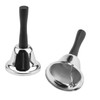 KEILEOHO 2 PCS Hand Held Bell, Small Metal Tea Bell