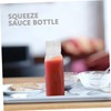 CIYODO Porous Squeeze Bottle Versatile Plastic Honey and Condiment Container