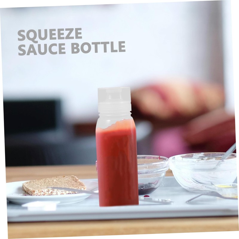 CIYODO Porous Squeeze Bottle Versatile Plastic Honey and Condiment Container