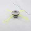 eMagTech Trimmer Head Replacement Silver Aluminum Universal Brushcutter Lawn Mower