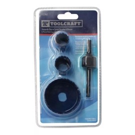TOOLCAFT Kit De Cortacírculos 4 Piezas Toolcraft