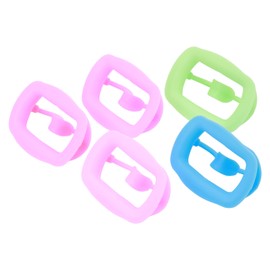 5pcs Silicone Cheek Retractor Soft Mouth Opener Reusable Intraoral Lip Retractor