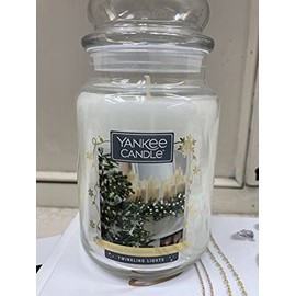 Yankee Candle Holiday Countdown 2021 Twinkling Lights Large Jar Candle