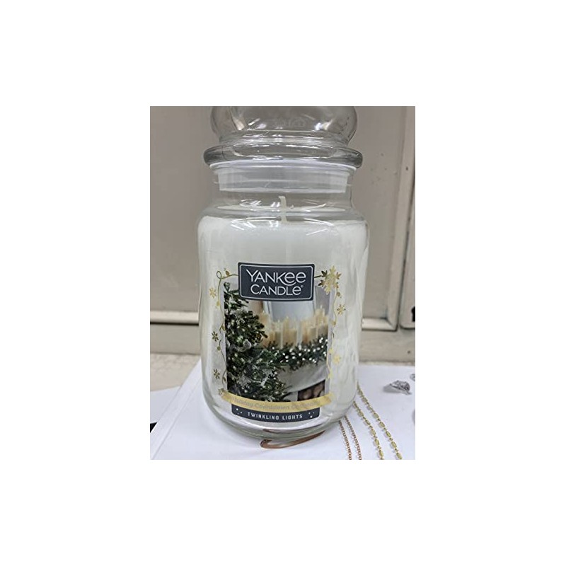 Yankee Candle Holiday Countdown 2021 Twinkling Lights Large Jar Candle