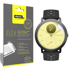 dipos I 3 x Screen Protectors 100% Compatible with Withings Steel Hr Sport Film (Full Screen Cover) Screen Protector