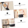 Baluue 1pc Self-heating Back Support Belt Warm for Back for