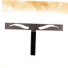 Ipetboom 3pcs Eyebrow Grooming Tools Set Eyebrow Stencil Ruler Drawing