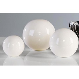 CASABLANCA Decorative Ball Set Of 3 White Ball White