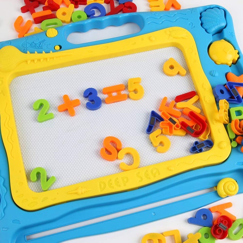 106 PCS Classroom Magnetic Letters and Numbers for Toddlers Early