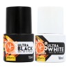 Pack 2 Geles Blanco Y Negro Uña Manicura. Monarca. Mc