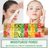 10 Pack Sheet Face Mask Set,Moisturizing Long Lasting Facial Sheet