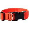 LupinePet Basics 1" Blaze Orange 16-28" Adjustable Collar for Large