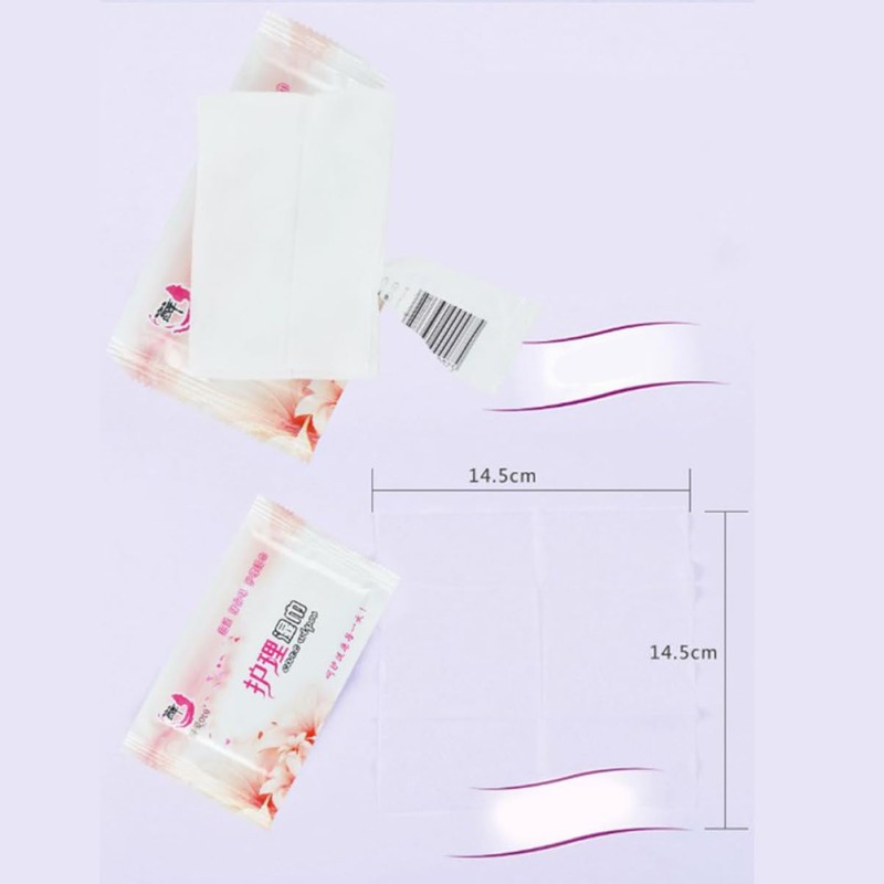 FOMIYES 100Pcs Wet Wipes for Home Office Soft Cleaning Tissue