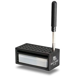 BikeHand Bike Bicycle Wheel Nipple Tool Kit - Spoke Driver - with Nipple Holding Box