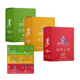 Electrolitos Sin Azucar  Pack de 30 Unidades - 6gr por Unidad en Sobre - Electrolitos en Polvo Soluble 600ml  Variedad de Sabores  Sin Calorias, Sin  