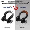 AUTMATCH D Ring Shackle 3/4" Shackles (2 Pack) 41,887Ibs Break