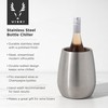 Viski Wine Chiller, Double Walled Insulated Wine Bottle Holder, Single