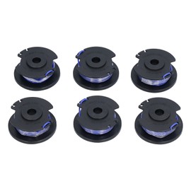 6PCS String Trimmer Replacement Spool Line for Ryobi 18/24/40V Weeder Cordless Trimmer