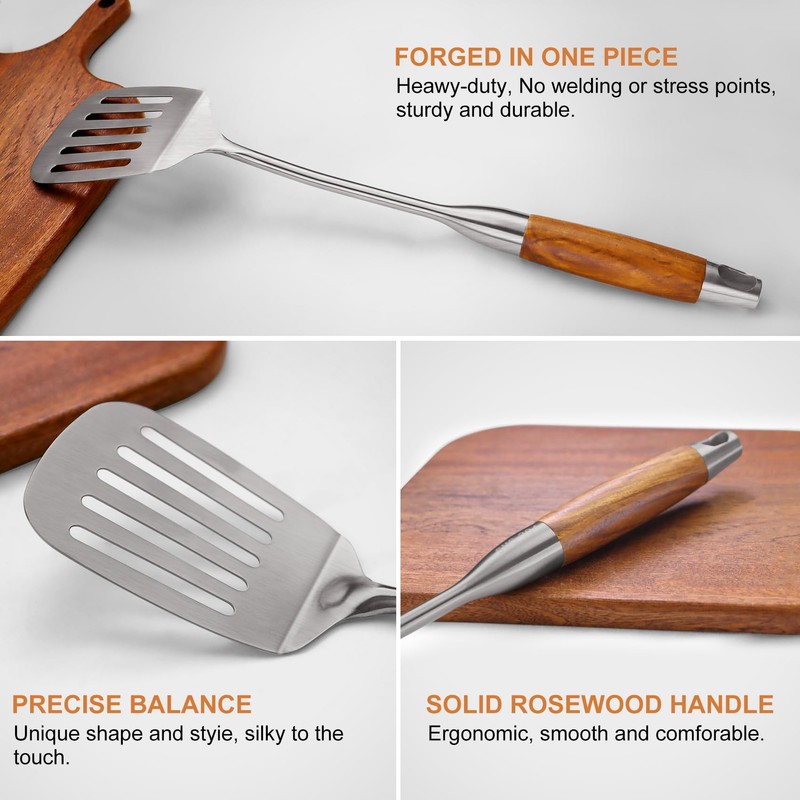 9 PCS 304 Stainless Steel Kitchen Cooking Utensils set with