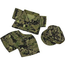 Army Camos Uniform fits Webkinz, Shining Star & 8"-10" Make Your Own Stuffed Animals