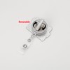 Funny Glitter Nurse Badge Reel I'm Fine It's Just My