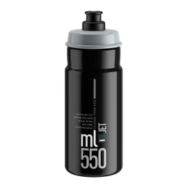 Elite 0190403 Jet Bottle, 18.7 fl oz (550 ml), Black Bottle